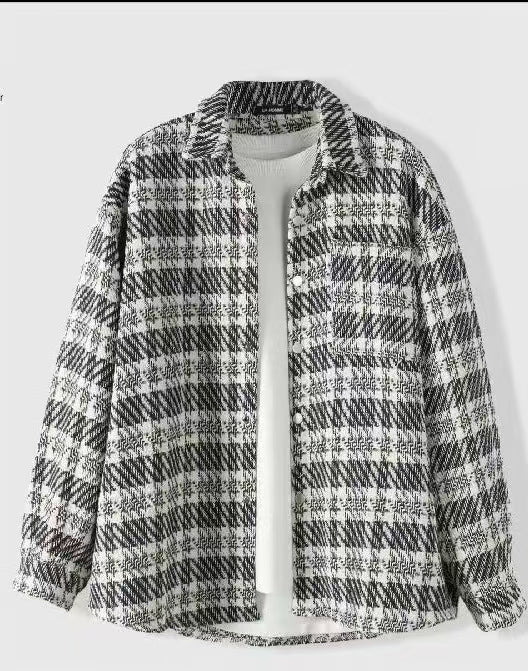 Small fragrance style coat, new Chinese style, versatile knit, trendy loose jacket top