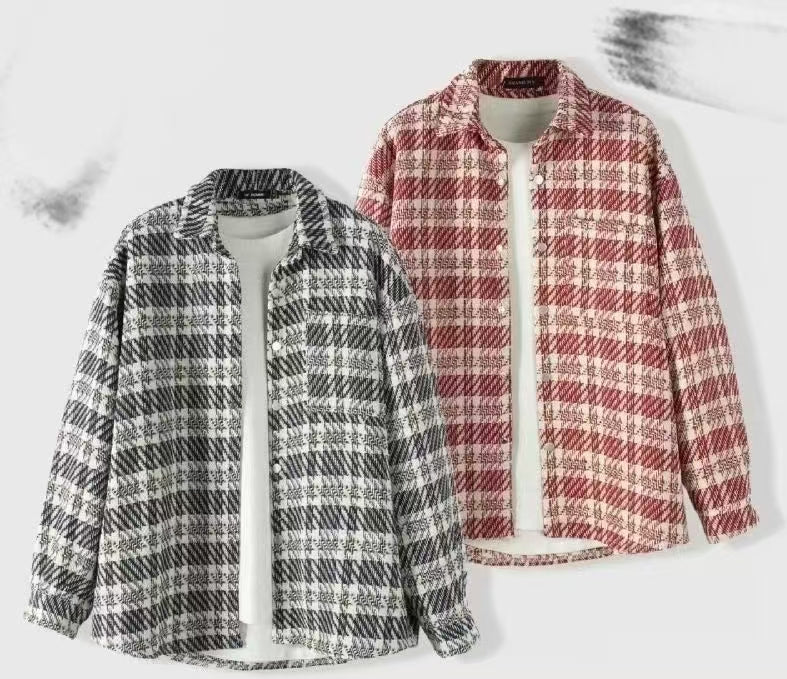 Small fragrance style coat, new Chinese style, versatile knit, trendy loose jacket top